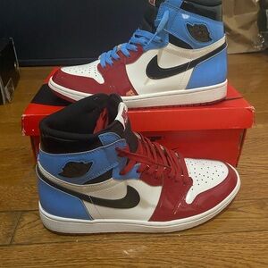 jordan 1 fearless vnds w box og all unc/chi